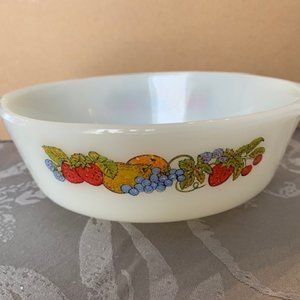 Fire King Fruit Medley Bowl